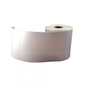 Etiquetas Plásticas Metalizadas de 150 x 100 mm con 1 salida