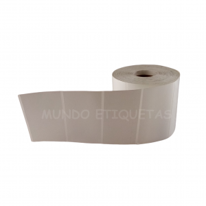 Etiquetas de Papel Semibrillo de 45 x 85 mm con 1 salida